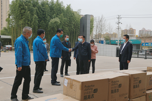 段小龍到秦川集團調(diào)研復工復產(chǎn)工作