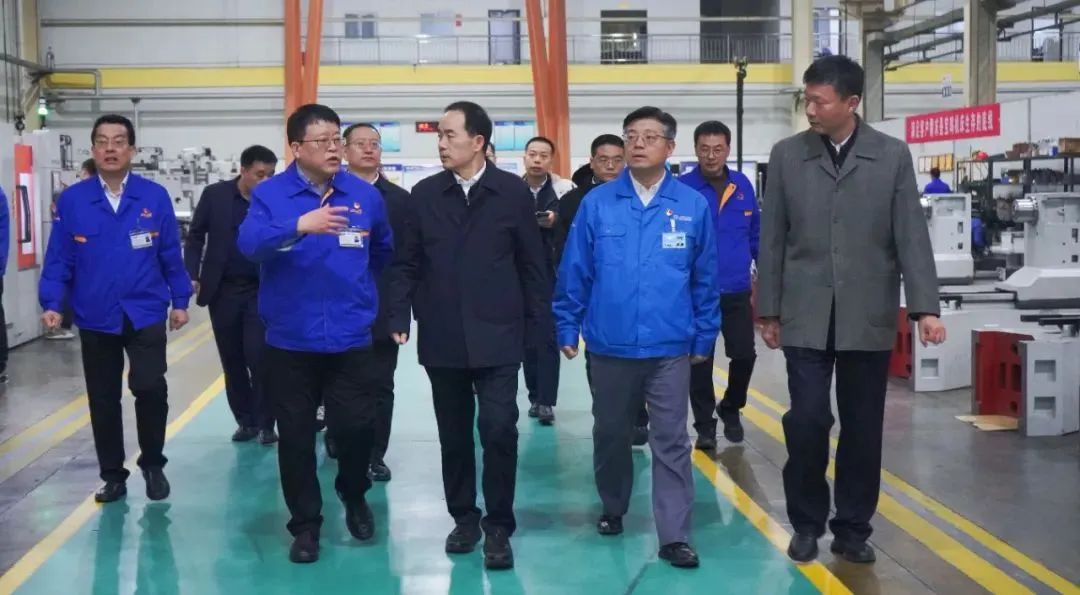 【集團(tuán)資訊】陜西省國(guó)資委黨委書記任國(guó)到寶雞機(jī)床調(diào)研